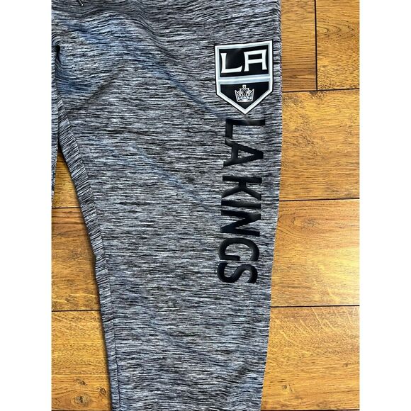 Carl Banks 4 Her Women's Size Large Gray LA Kings Hockey Sweatpants Fan Gear - Picture 3 of 8